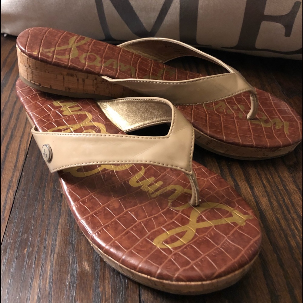 Nude Sam Edelman sandals!